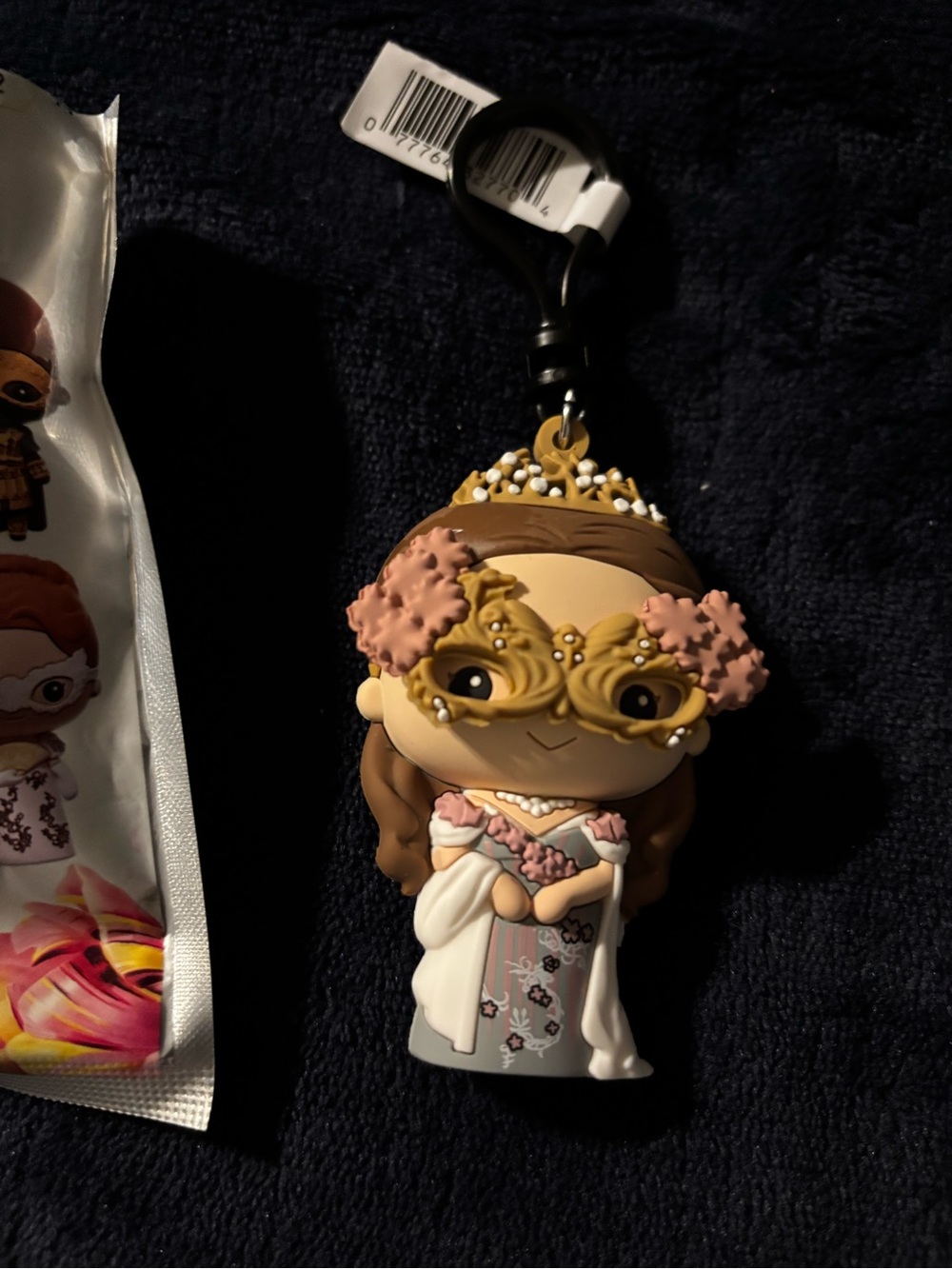 Bridgerton Season 4 Series 2 3D Foam Bag Clip Violet Bridgerton